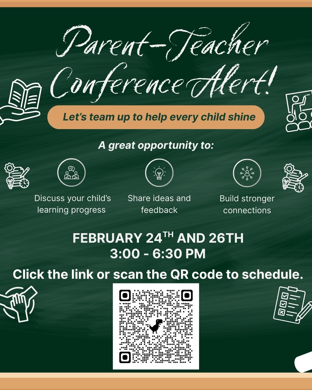 Parent - Teacher Conference Alert!